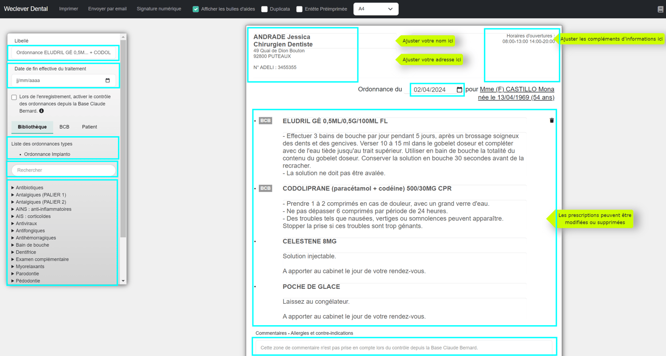 Ordonnance