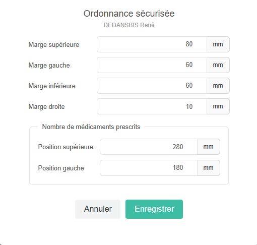 Comment éditer une ordonnance sécurisée dans Weclever_7
