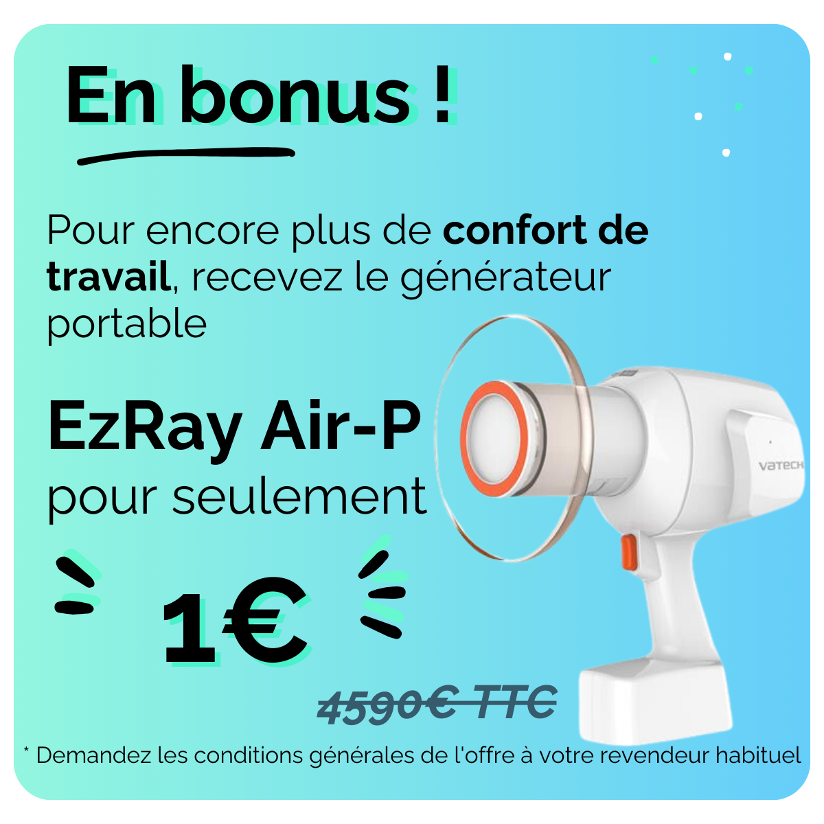 offre EzRay Air P pour 1 euros 